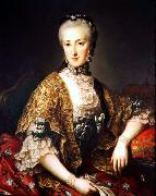 Portrait of Archduchess Maria Anna of Austria, Martin van Meytens